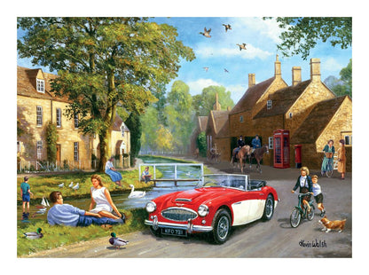 Nostalgia Collection: Cotswold Village 1000 Piece Jigsaw Puzzle