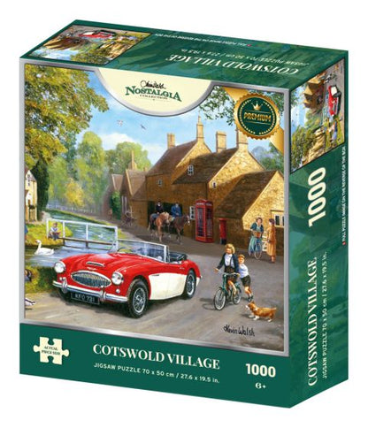Nostalgia Collection: Cotswold Village 1000 Piece Jigsaw Puzzle